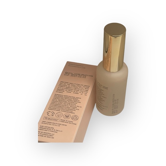 new Grace & Stella ㋛ Hydrating Hyaluronic Acid Serum ㋛ Full Size ㋛ Fresh in Box - Picture 11 of 16